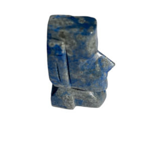 Chilean Lapis Lazuli Moai Head 1"